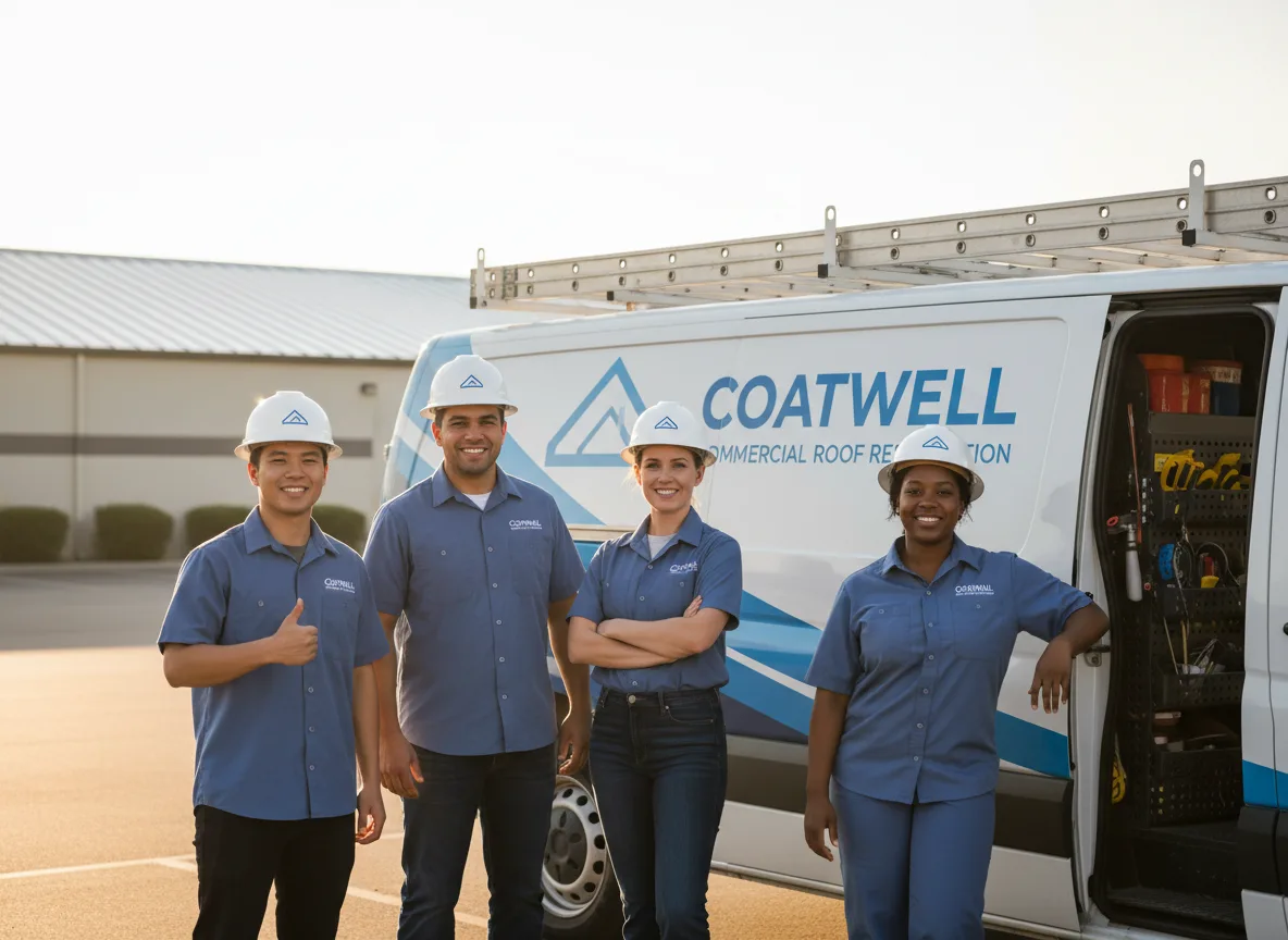 Commercial roof coating company in Kennard, NE